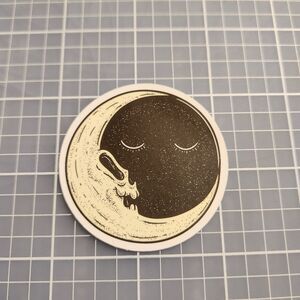 10/$10 Sticker Celestial Moon